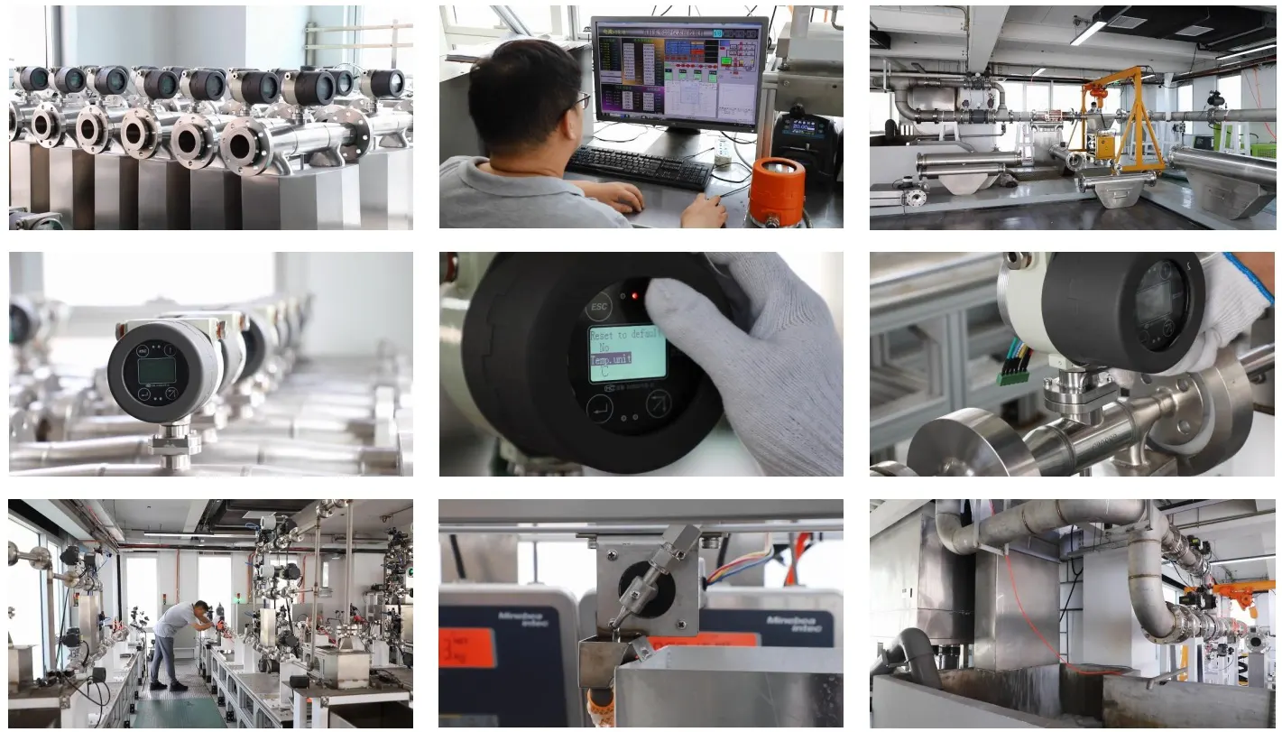 Coriolis kütle akış ölçer fabrikası