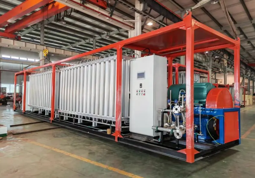 Liquid Nitrogen Vaporization Systems for pressure measurement