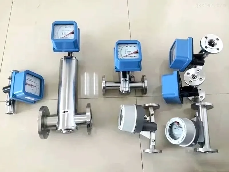 Metal tube rotameters