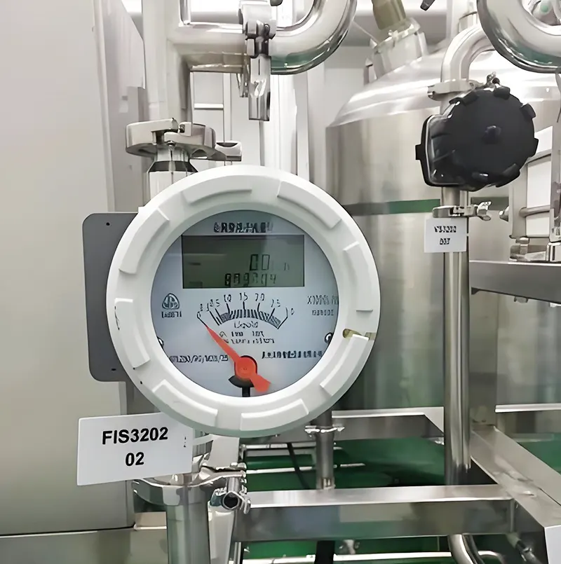 Rotameters used in Sanitary process flow measurement
