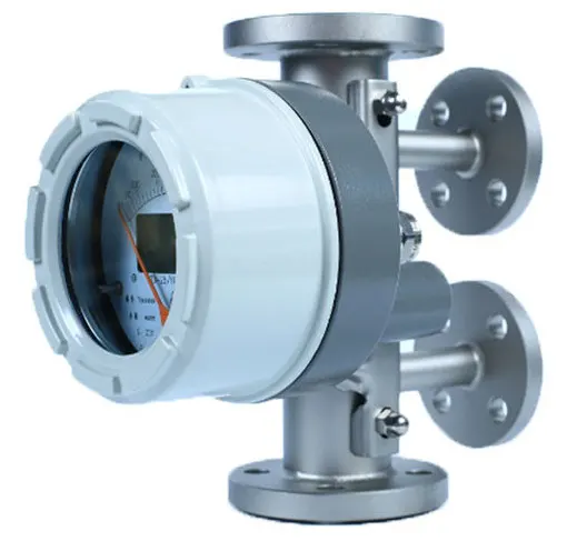 Heating jacket rotameters