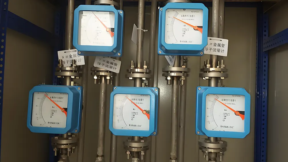 Rotameters calibration