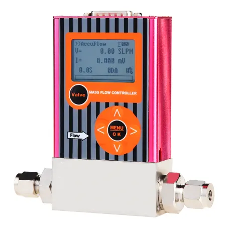 Low flow rate mass flow controller