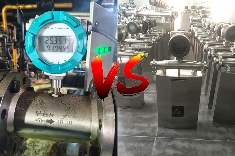 Coriolis Flow Meter vs Turbine Meter