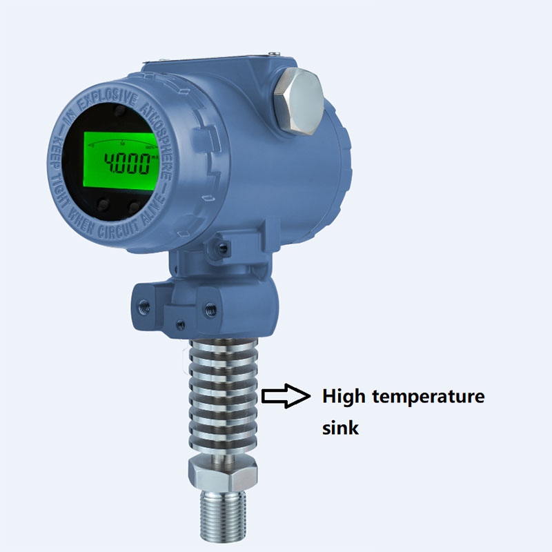 High-temperature sink for nitrogen flow meter