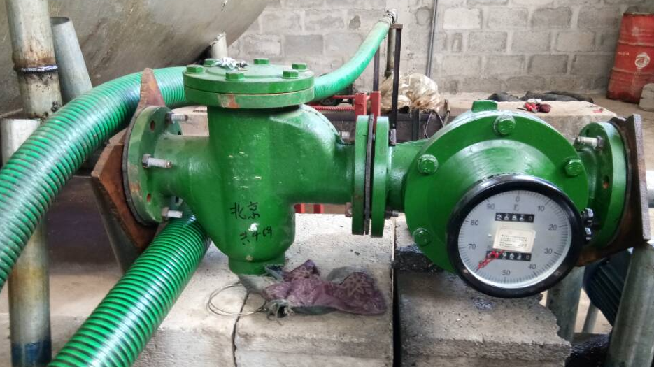 Better install a filter before oval gear flow meter