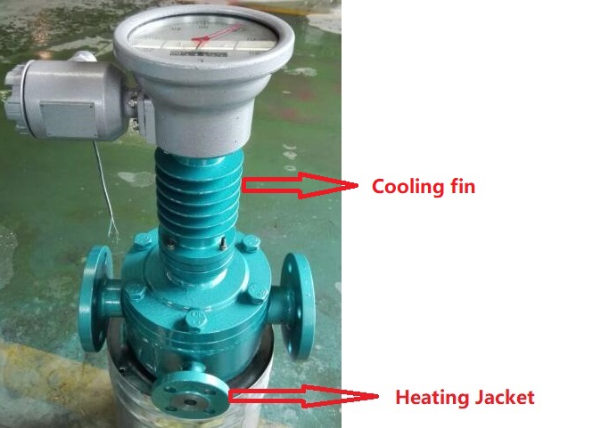 high temperature oval gear flow meter