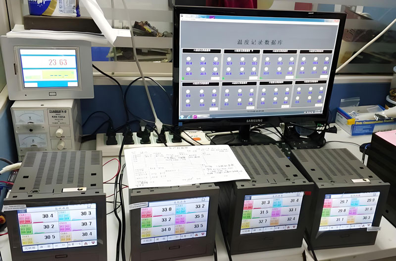 Widely applications of color paperless recorders