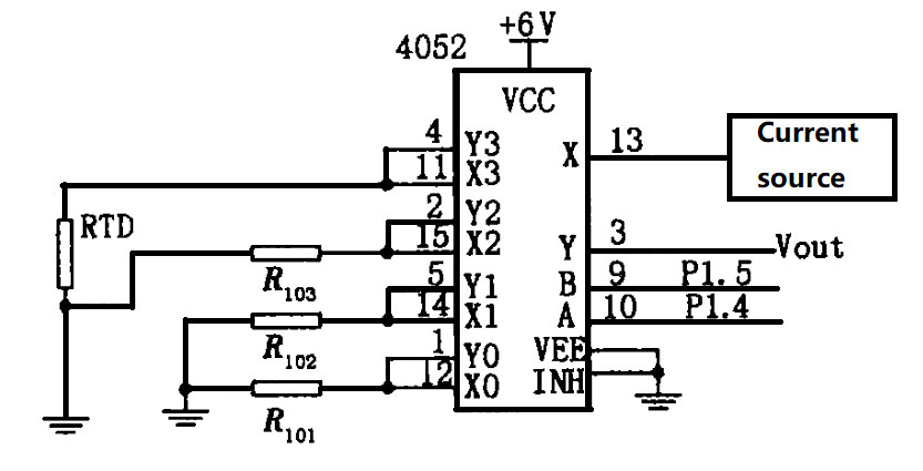Thermistor sampling circuit