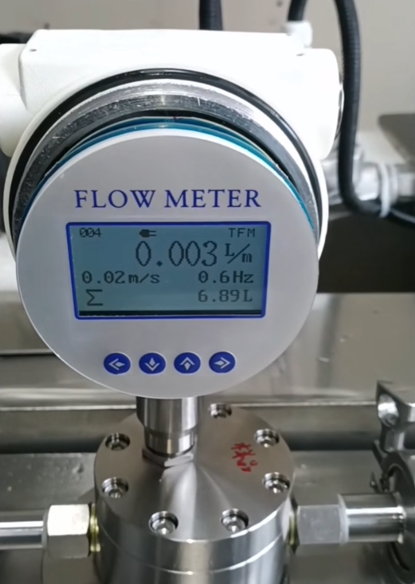 Low flow oil measurement