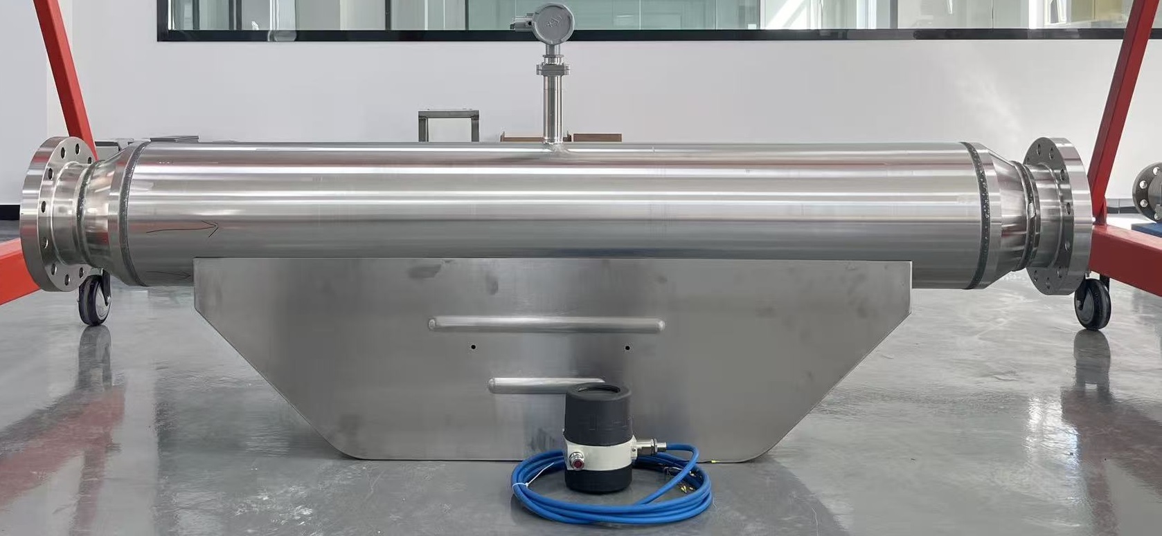 high temperature flow meter design -remote display
