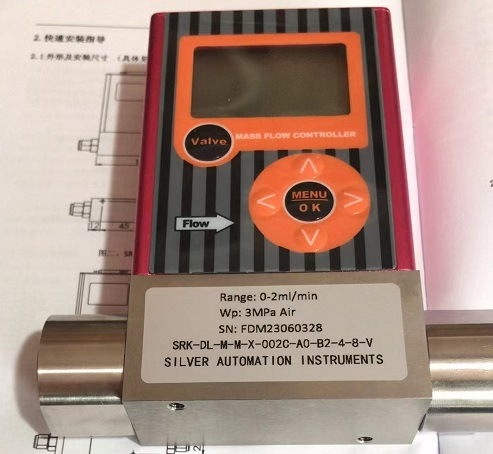 SCCM akış ölçer - termal kütle