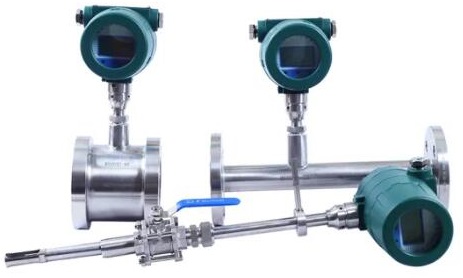 Basınçlı hava için termal kütle akış ölçer Thermal masss flow meter for compressed air