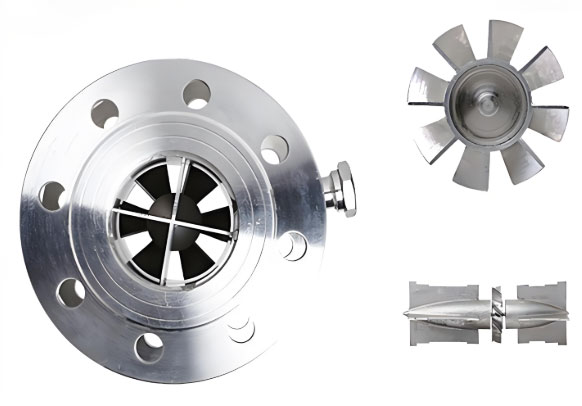 Turbine flow meter has moving parts not suitable for ketchup measurement