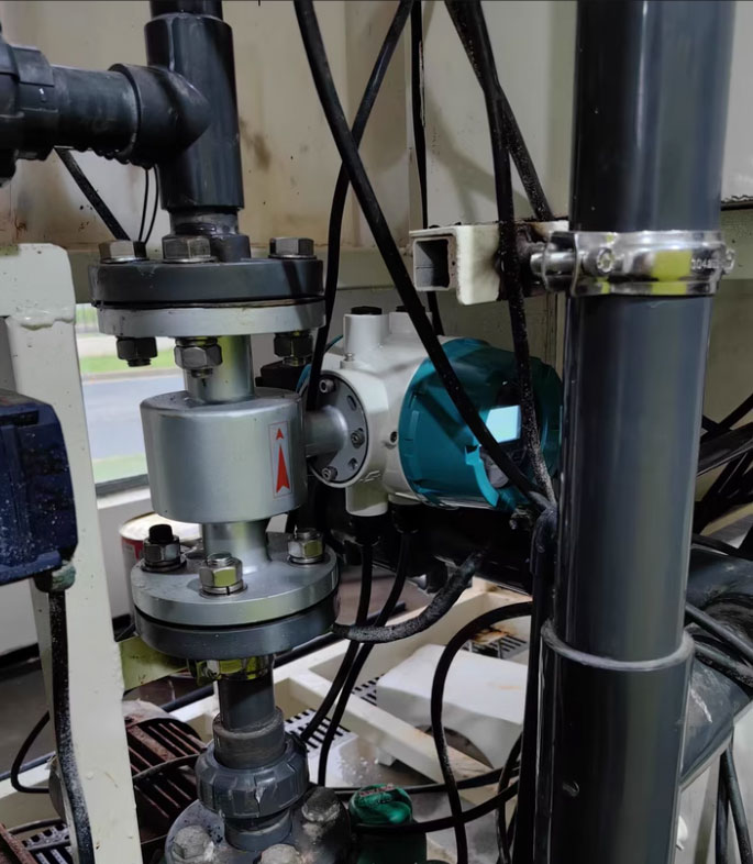 Sodyum hipoklorit akış ölçümü için manyetik akış ölçer magnetic flow meter for sodium hypochlorite flow measurement